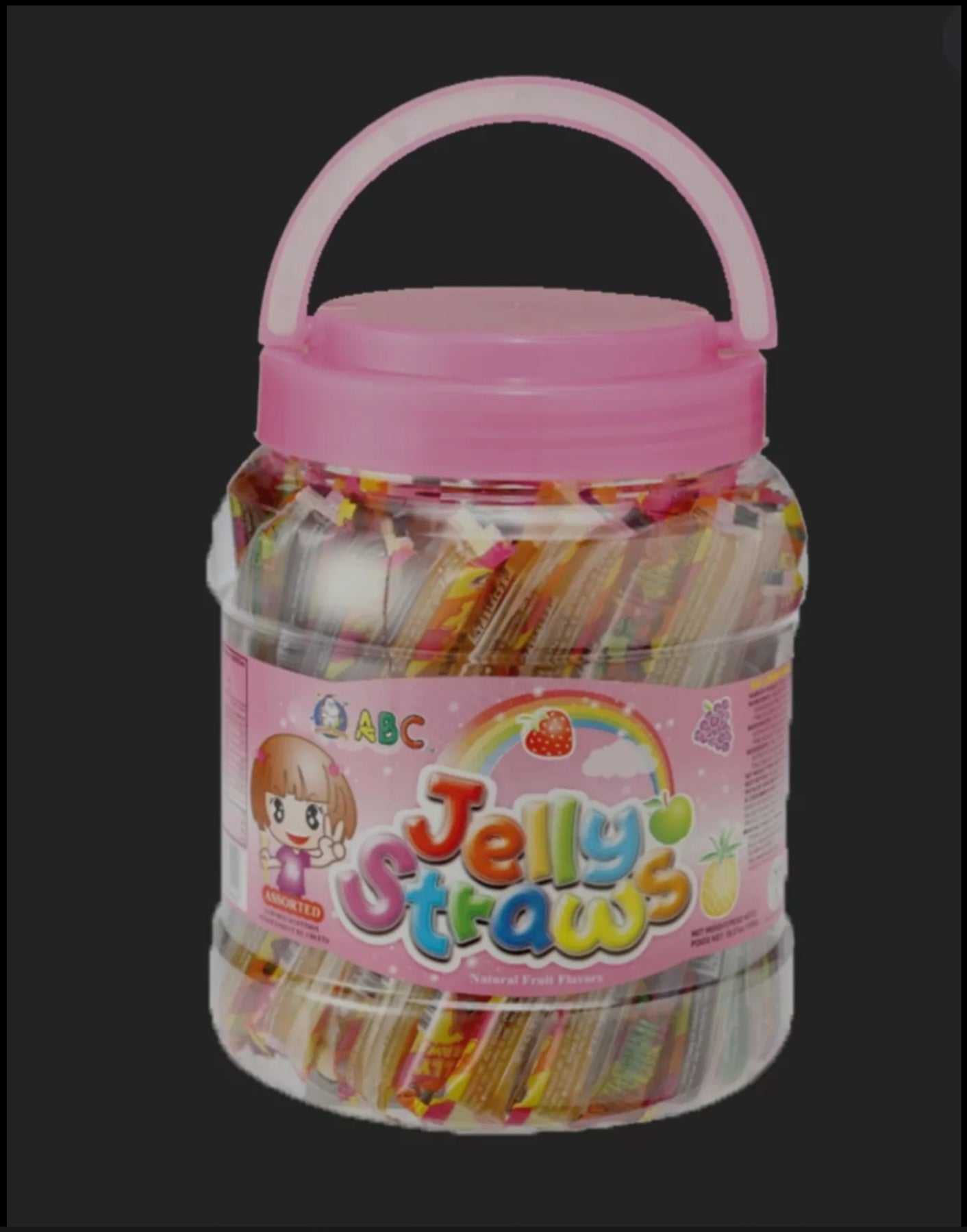 đ„ 1500g Jelly Straws đ„ Jelly Sticks Jelly StĂ€bchen Jelly Fruit Mix Flavor