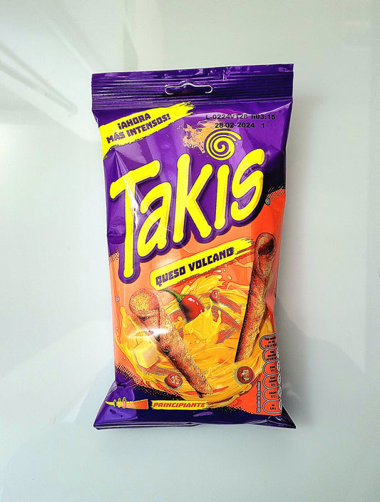 Takis Queso Volcano 90g   (100g/2,16€ )