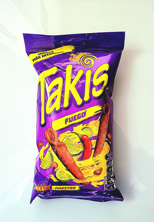 Takis Fuego 90g   (100g/2,16€)