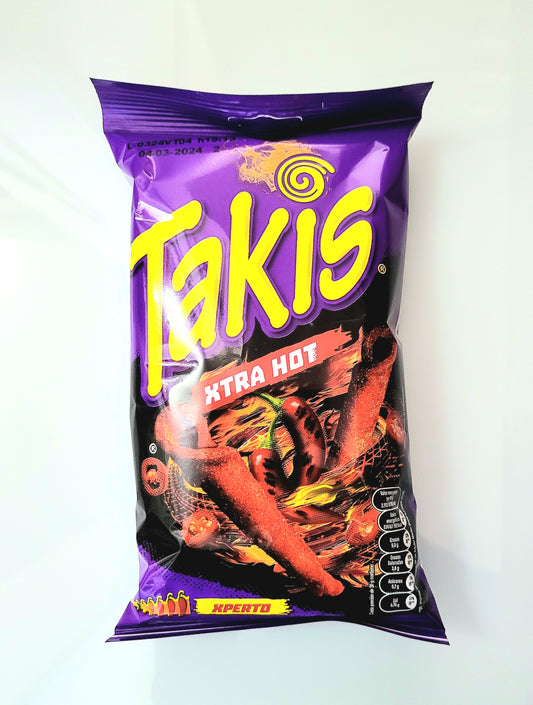 Takis XTRA HOT 90g  ( 2,76€/100g )