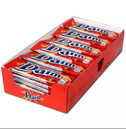 20x Daim Riegel, Schokolade