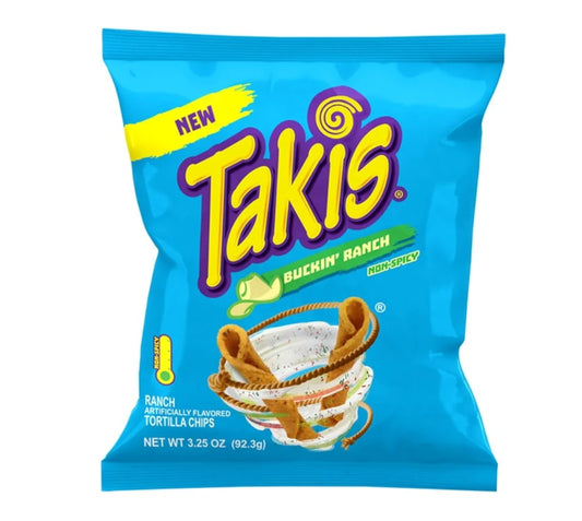 Takis Buckin Ranch Tortilla Chips 92,3g